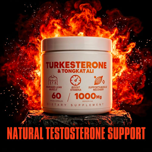 Turkesterone & Tongkat Ali - Natural Testosterone Support