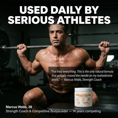 Turkesterone & Tongkat Ali - Natural Testosterone Support